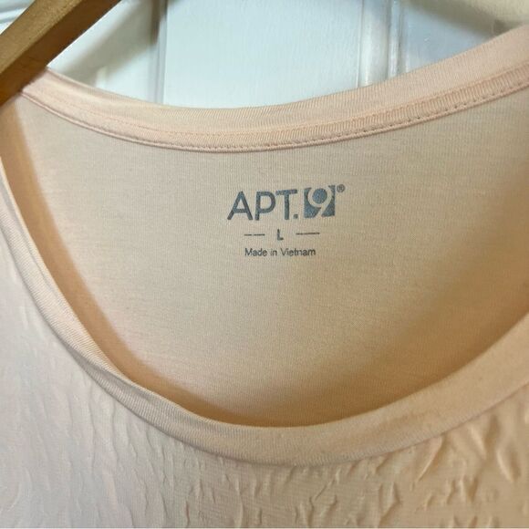 Apt.9 Blush pink top Large - Picture 3 of 7